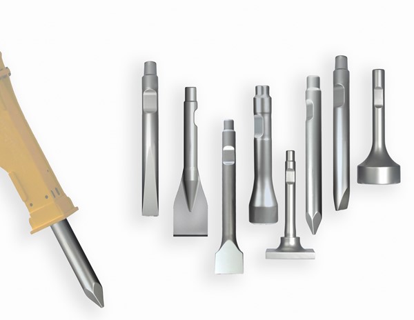 Ajax Tool Works A909 Air Panel Cutter Chisel – Double Blade – For Cutting Sheet Metal