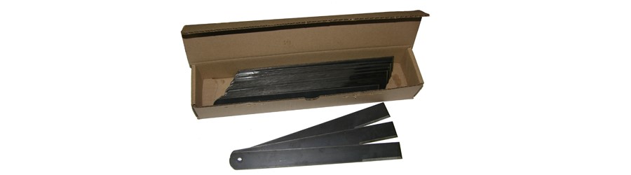 Flange, Scraper, 1-1/4" Blade Width, 12" Long, Pack of 25 891-P